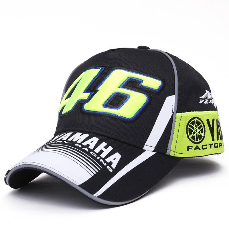 VR46 - Gorra Yamaha Valentino Rossi Oficial negra