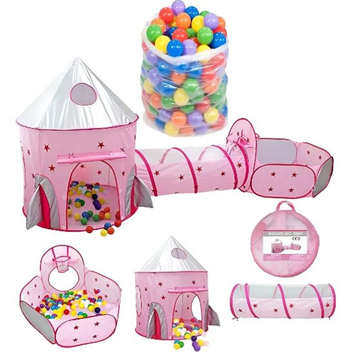 GENERICO - Piscina De Pelotas Castillo Para Exterior Sin Pelotas