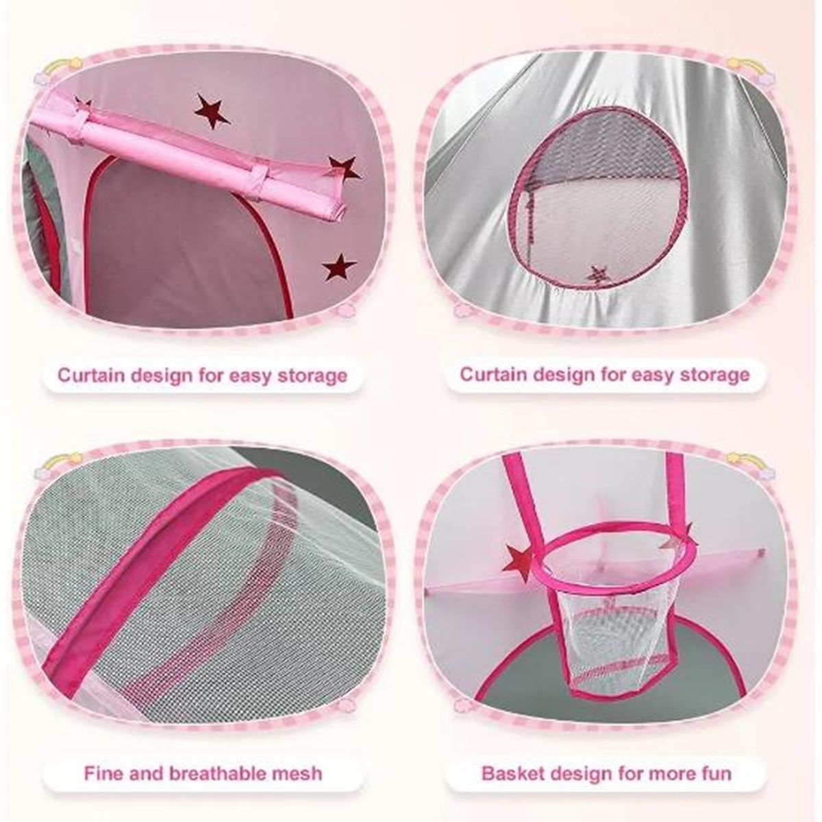 GENERICO - Piscina De Pelotas Castillo Para Exterior Sin Pelotas