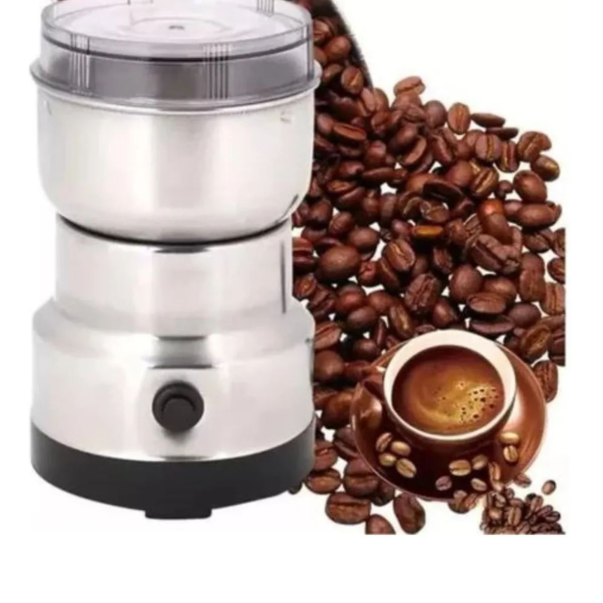 SKY - Molino Triturador Moler Café Frutos Secos Color Acero