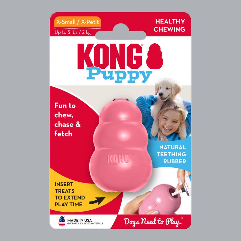 KONG COMPANY - KONG Puppy Portapasabocas Colores Surtidos talla XS