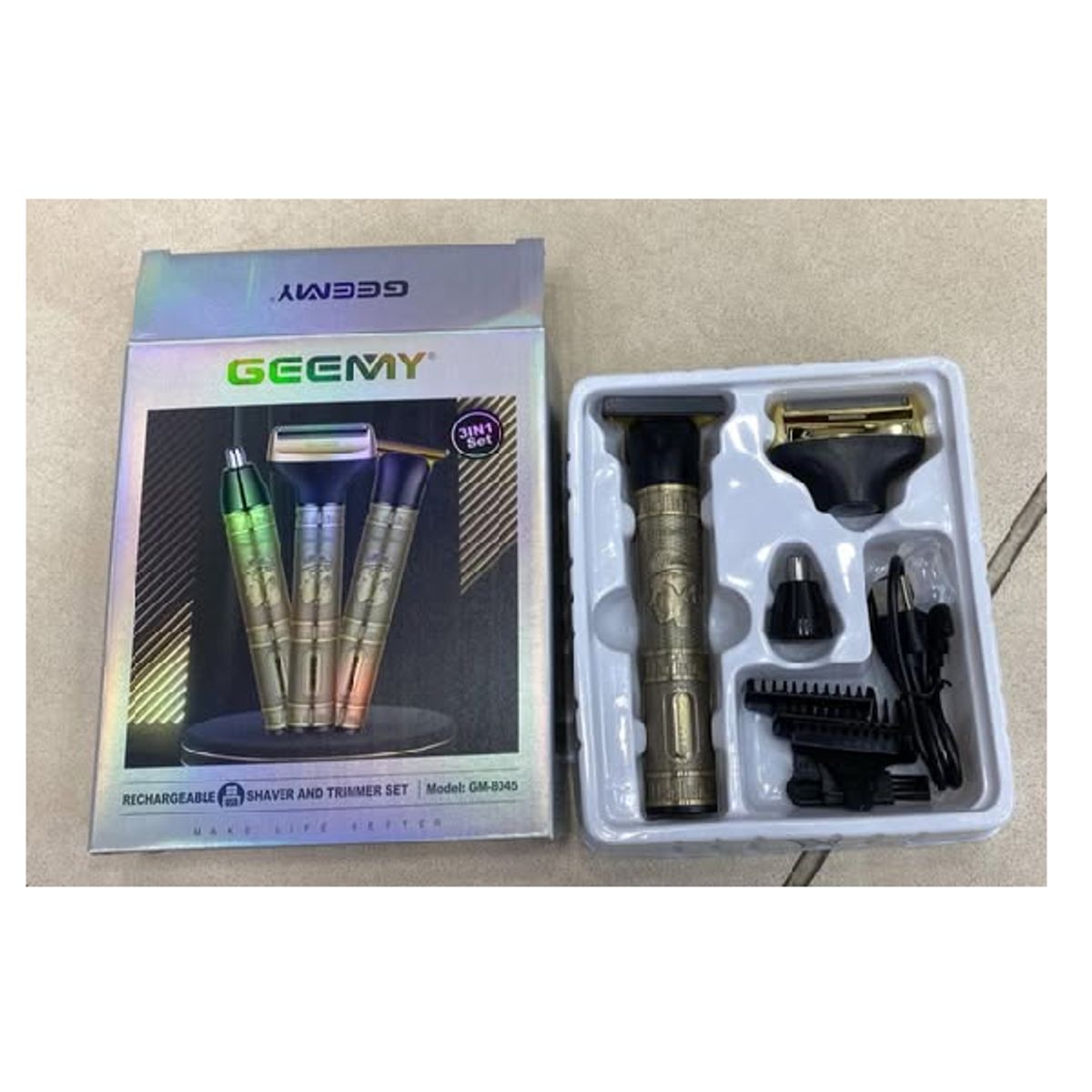 GENERICO - PATILLERA GEEMY BUDA 3 EN 1 GM-8045