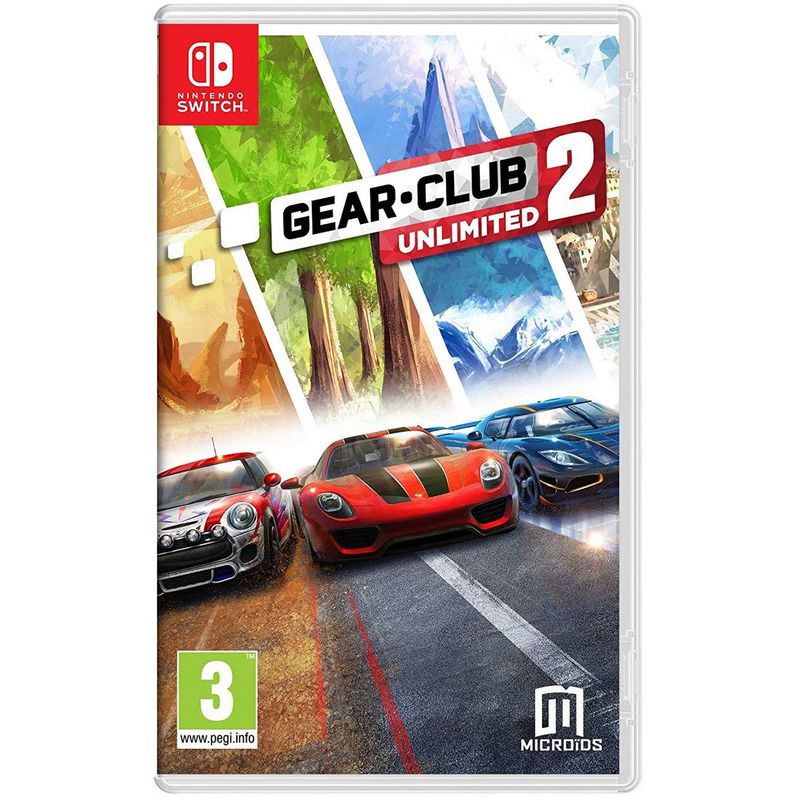 NINTENDO - Gear Club Unlimited 2 Standard edition Nintendo Switch Fisico Nuevo