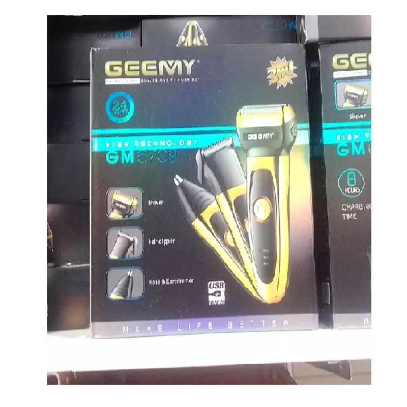 GENERICO - PATILLERA RECARGABLE GEEMY 3 EN 1 GM-6709