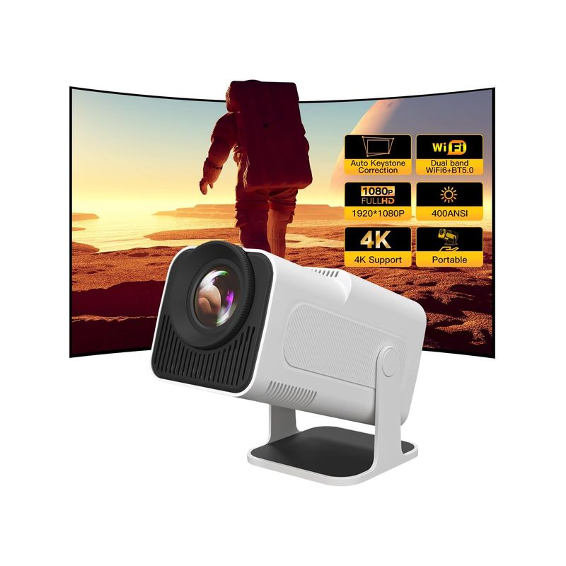 EPSON - Proyector Smart WiFi y Bluetooth 1080P Android Aplicaciones 7000 Lumens