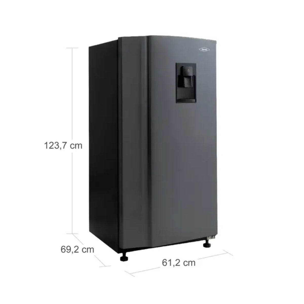 HACEB - Nevera HACEB N220 213L Una Puerta - Dispensador de agua