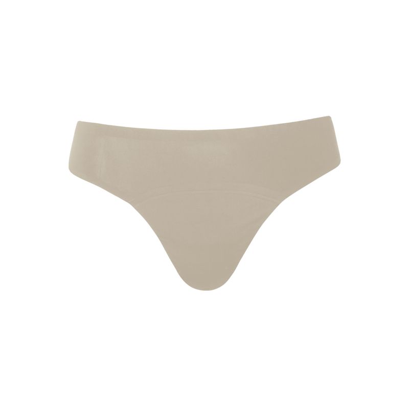GENERICO - Tanga absorbente para flujo Leve  - Hueso -