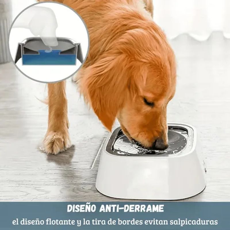 GENERICO - Bebedero Antisalpicaduras Para Mascotas
