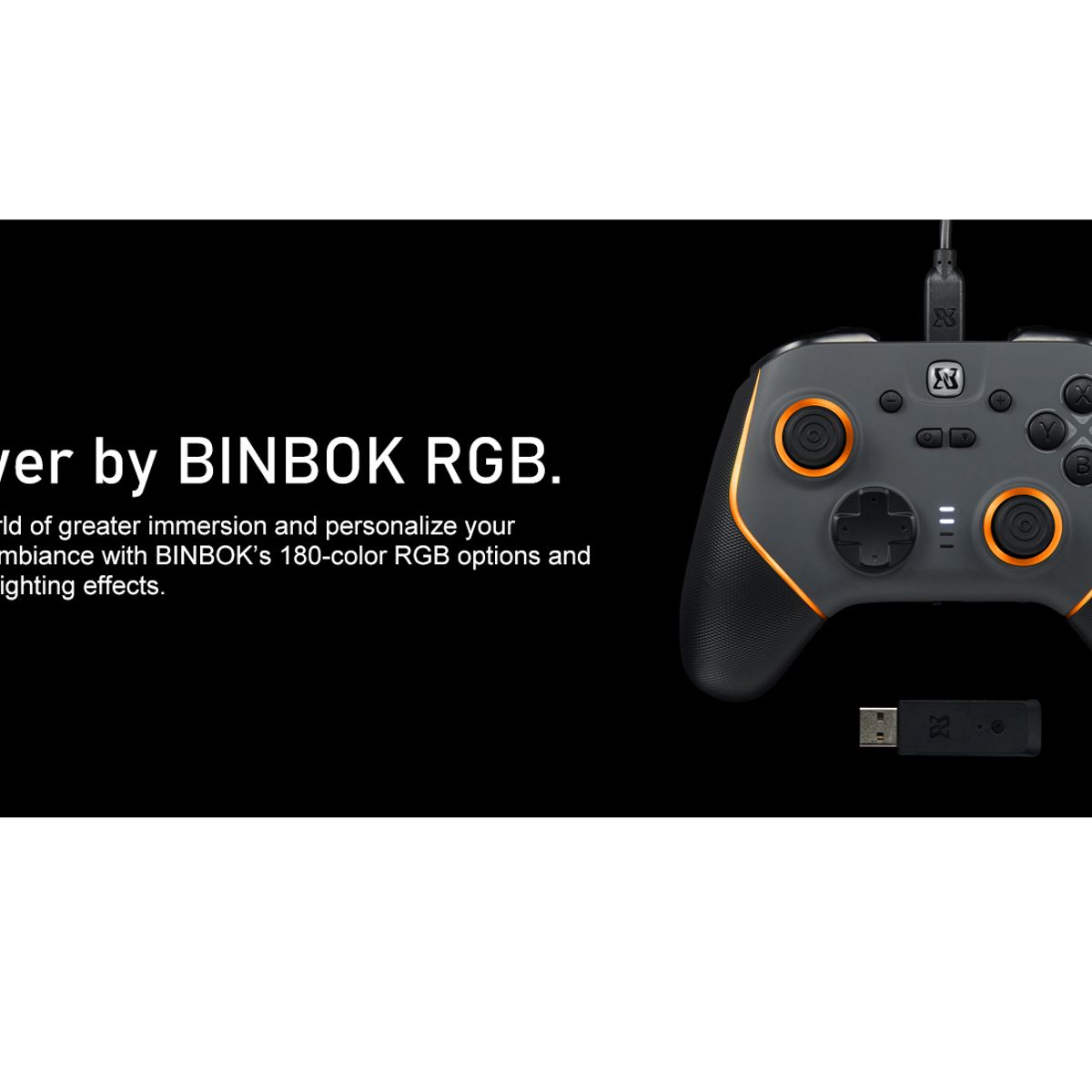 GENERICO - Control Inalámbrico LED para Nintendo Switch / PC  / Android/iOS /Steam