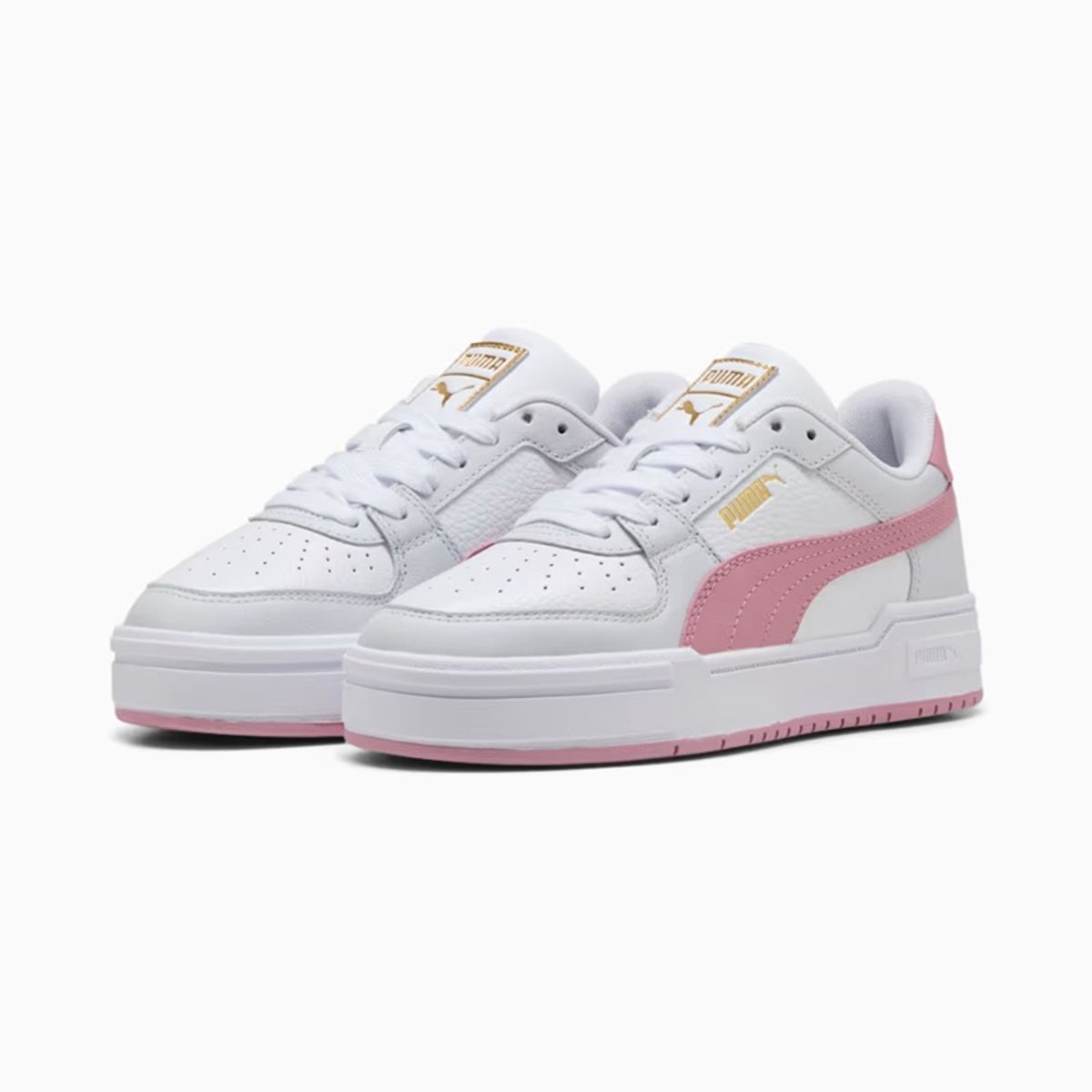 PUMA - Tenis Puma Mujer CA Pro Classic II 402366‑22 Blanco Gris Retro Casual