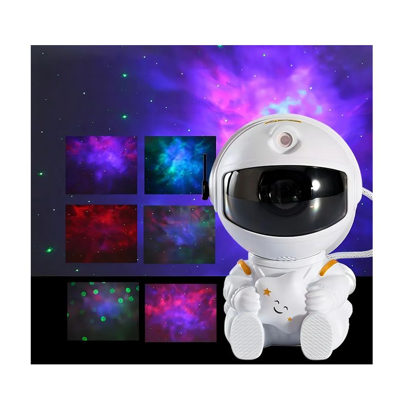 GENERICO - Astronauta Proyector Led De Galaxia Nebulosa 110V
