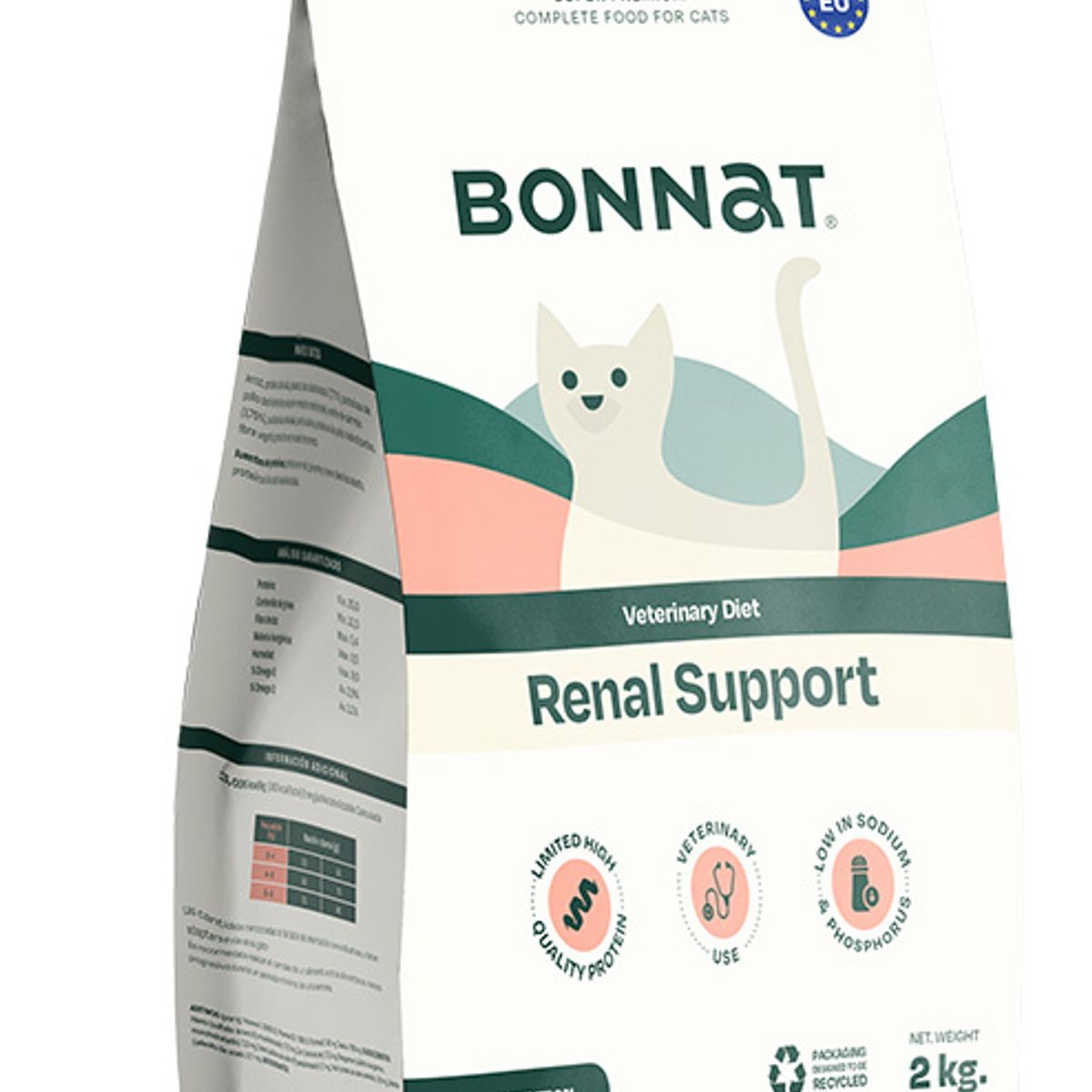 GENERICO - Bonnat Veterinary Diet Feline Renal Support 2k