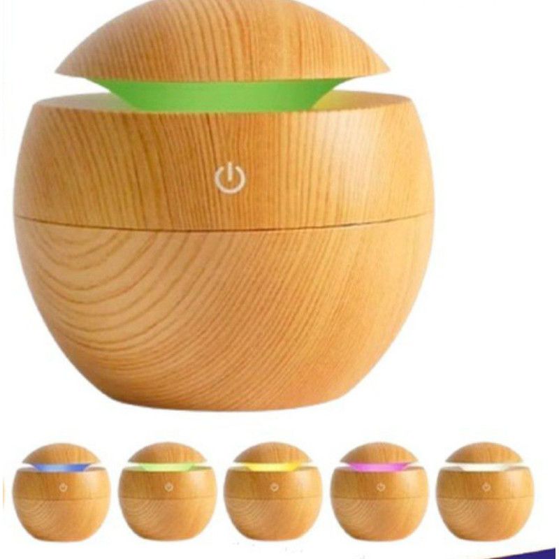 GENERICO - Difusor De Aroma Usb 200ml Ultrasonico Humidificador Esfera