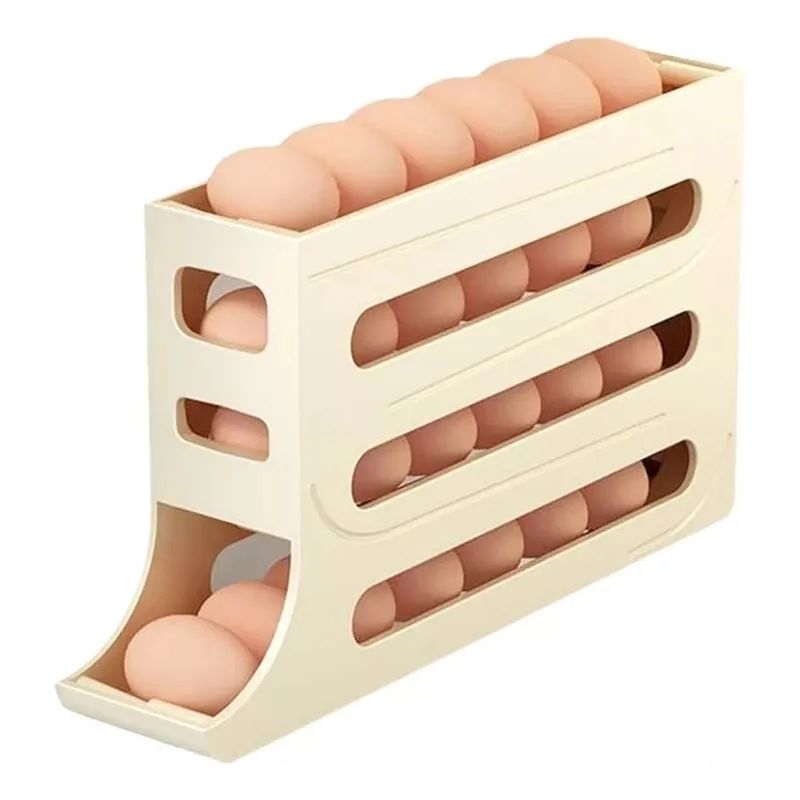GENERICO - Dispensador De Huevos Con Capacidad Para 30 Huevos