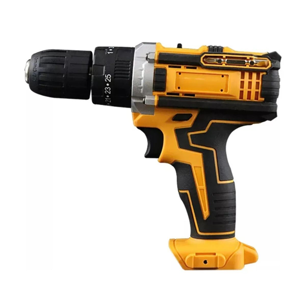 TRIPLE CLEAN - Taladro percutor y atornillador 2 baterías