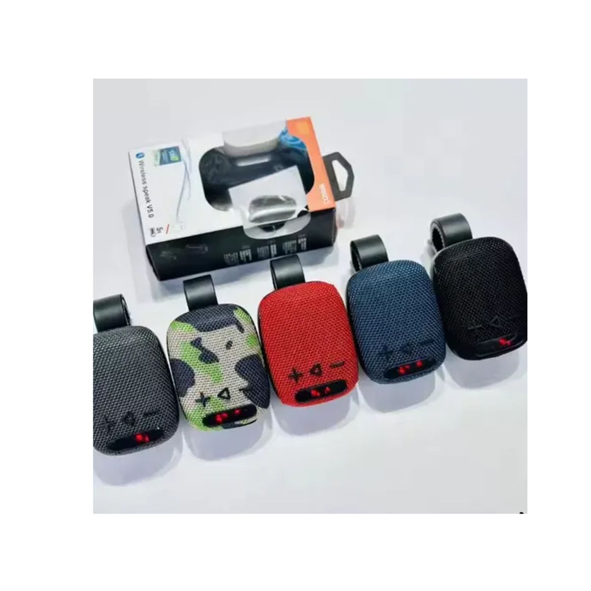 GENERICO - Parlante Bluetooth Winds 3 Para Bicicleta Pantalla Led