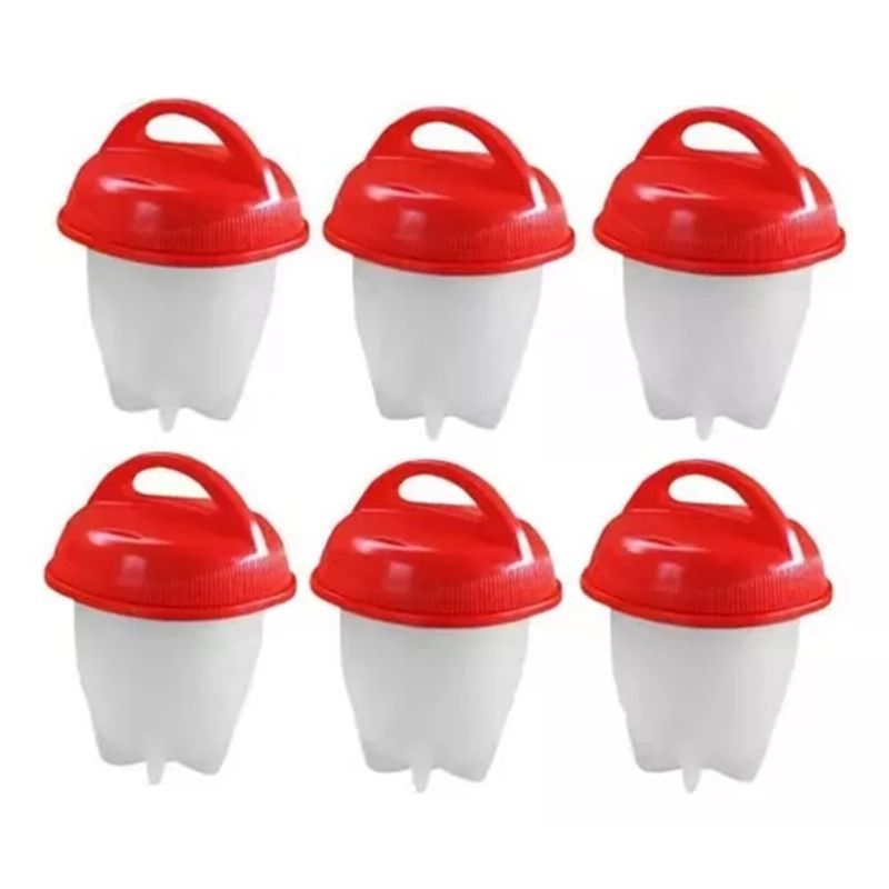GENERICO - Hervidor Huevos en Silicona 6 uds.