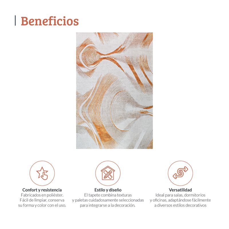 HIGH CLASS - Tapete Kuin Destello – 120 x170 cm