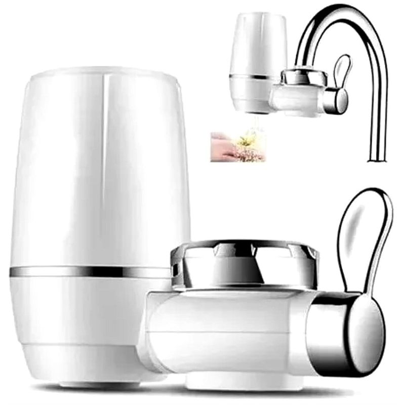 GENERICO - Filtro Purificador De Agua Para Grifo Nuevo Blanco