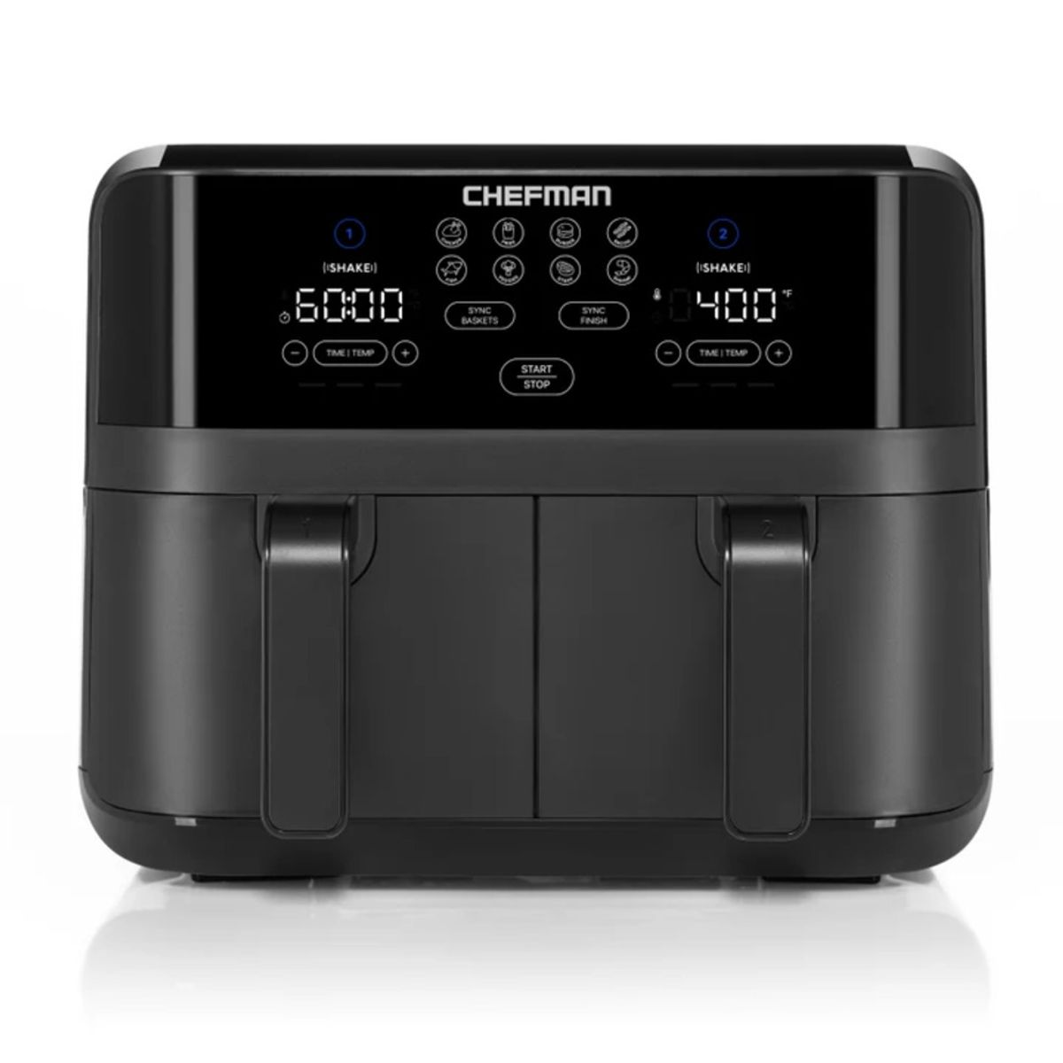 CHEFMAN - FREIDORA DE AIRE DUAL TURBOFRY TOCUCH 42L