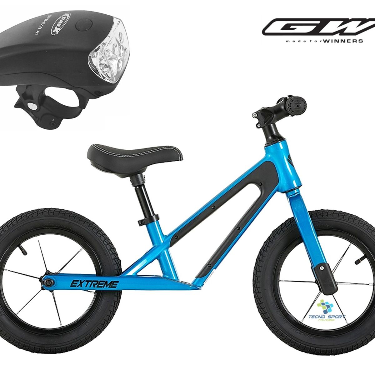 GW - Bicicleta Gw Extreme Rin 12 Niños Entrenamiento