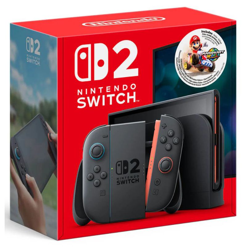 NINTENDO - Consola Nintendo Switch 2 Bundle Mario Kart World