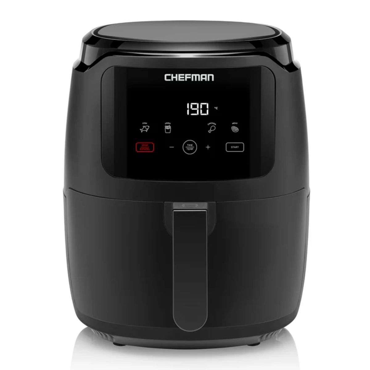 CHEFMAN - Freidora De Aire Digital 47LT - RJ38-5-T-BLACK-MX