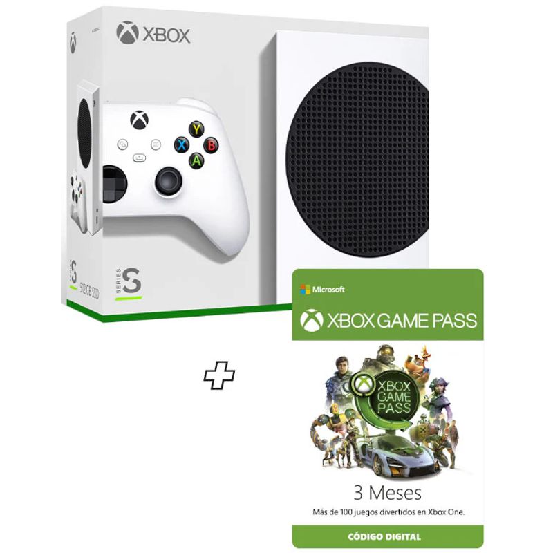 XBOX - Combo Consola XBOX Series S + Game Pass 3 meses