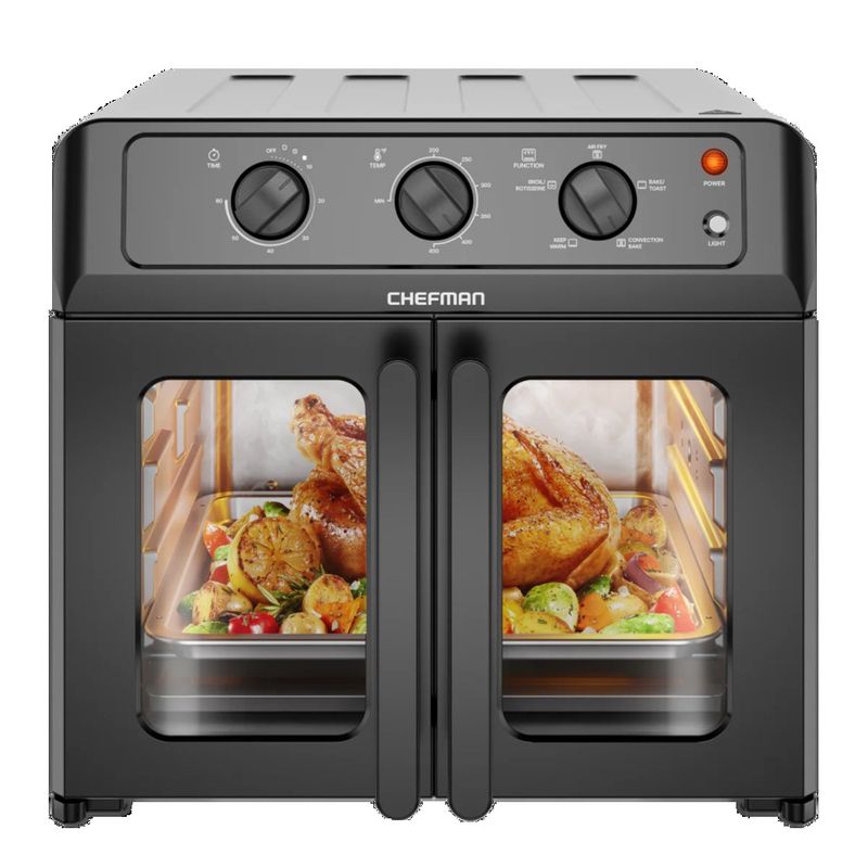 CHEFMAN - FrenchDoor XL Airfrayer+Oven RJ50-FDAF-M25-MX