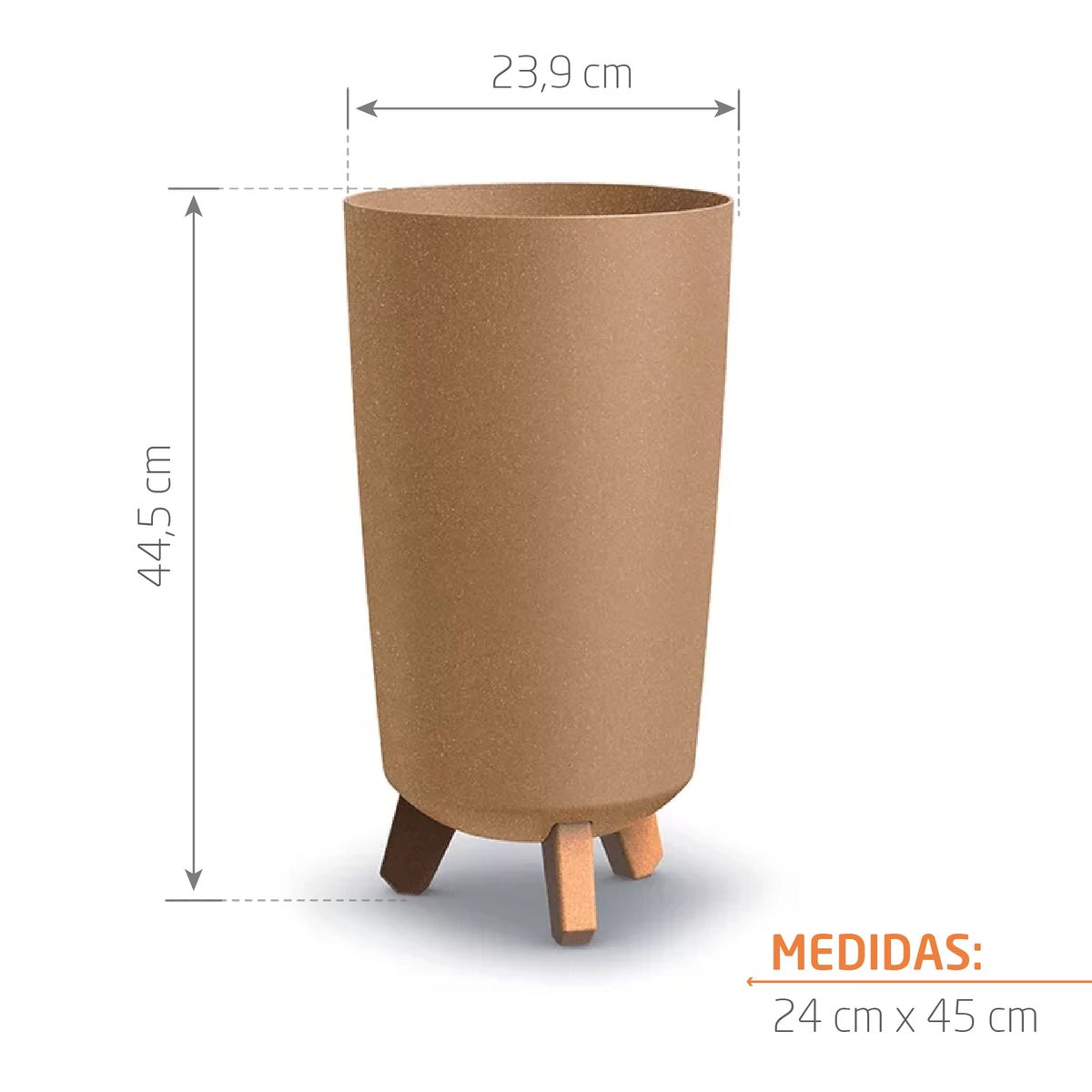 TUMATERA - Matera Gracia Tubus 45 cm Café Claro