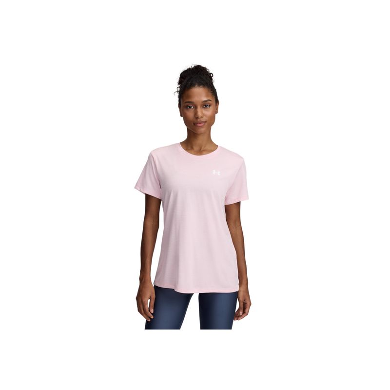 UNDER ARMOUR - Camiseta Mujer Under Armour Tech Ssc Twist Rosado UNDER ARMOUR