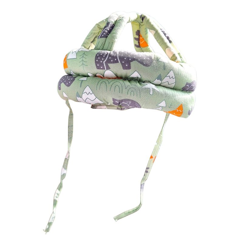 GENERICO - Gorro De Gateo Protector Antigolpes Para Bebe Acolchado Verde