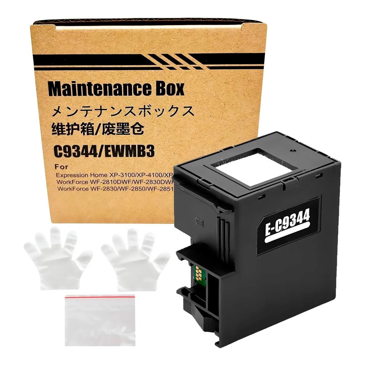 GENERICO - Caja De Mantenimiento C9344 Para Epson L5590 L3560 Wf-2830