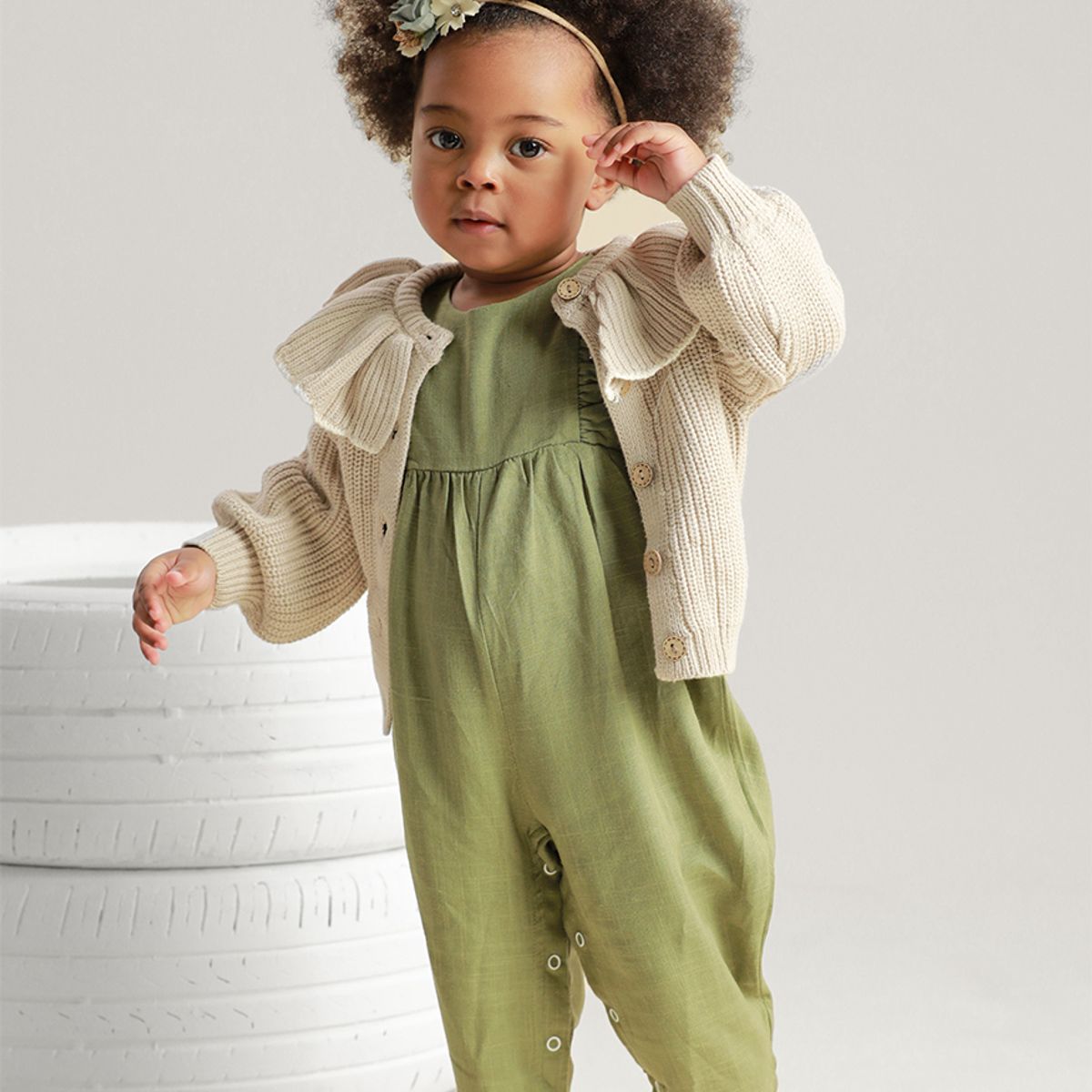 BABY SAMUU - Suéter Primavera Mina