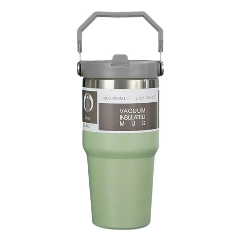 GENERICO - Termo Térmico 600ml 2oonz De Acero Inoxidable Verde