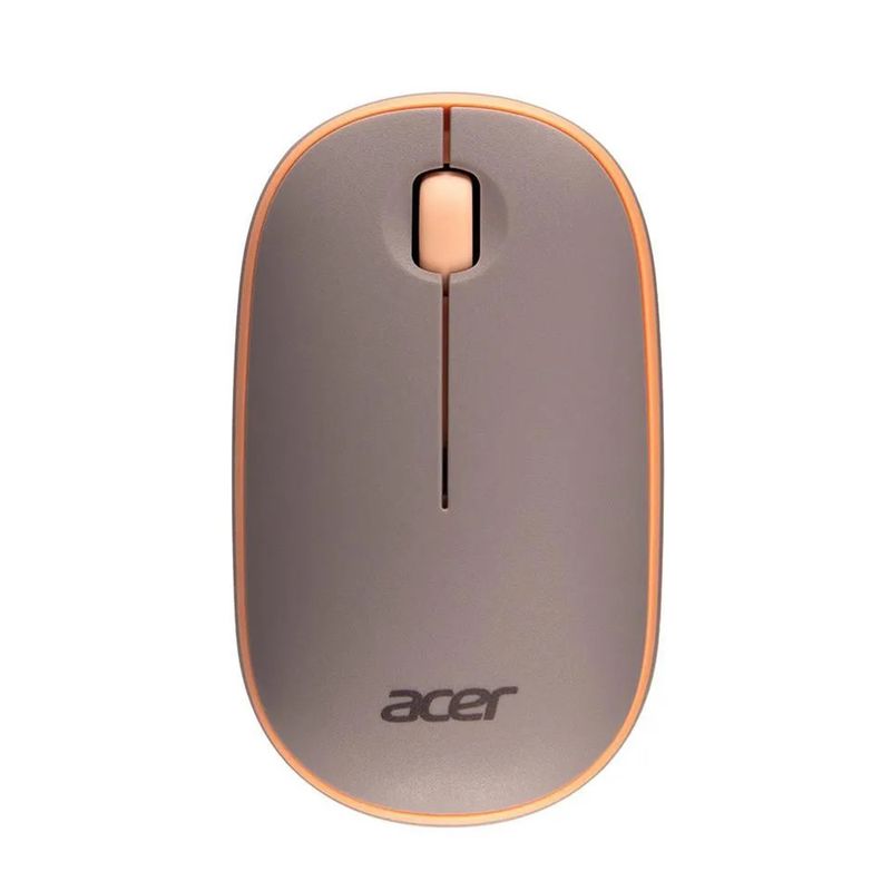 ACER - Mouse ACER AMR100 Inalámbrico Óptico 1600 DPI Durazno