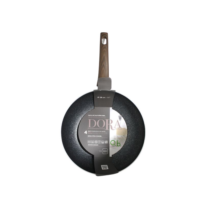 GENERICO - Sartén antiadherente de aluminio 28 cm  Mopita