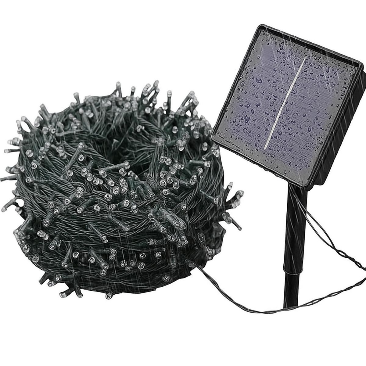 GENERICO - Luz Led solar 200 bombillos RGB decorativa navideña xf-04
