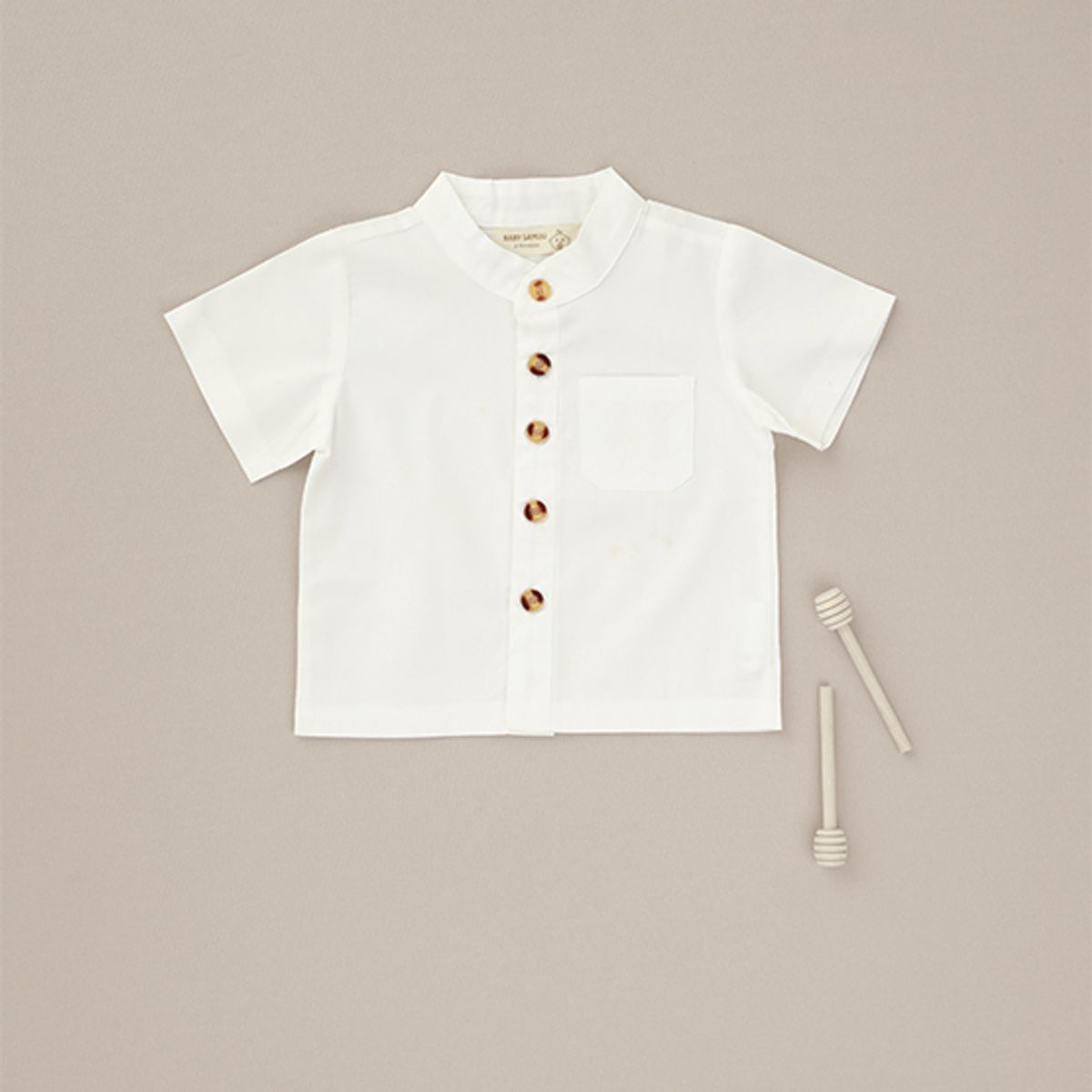 BABY SAMUU - Camisa Fresca con Botones Adrián