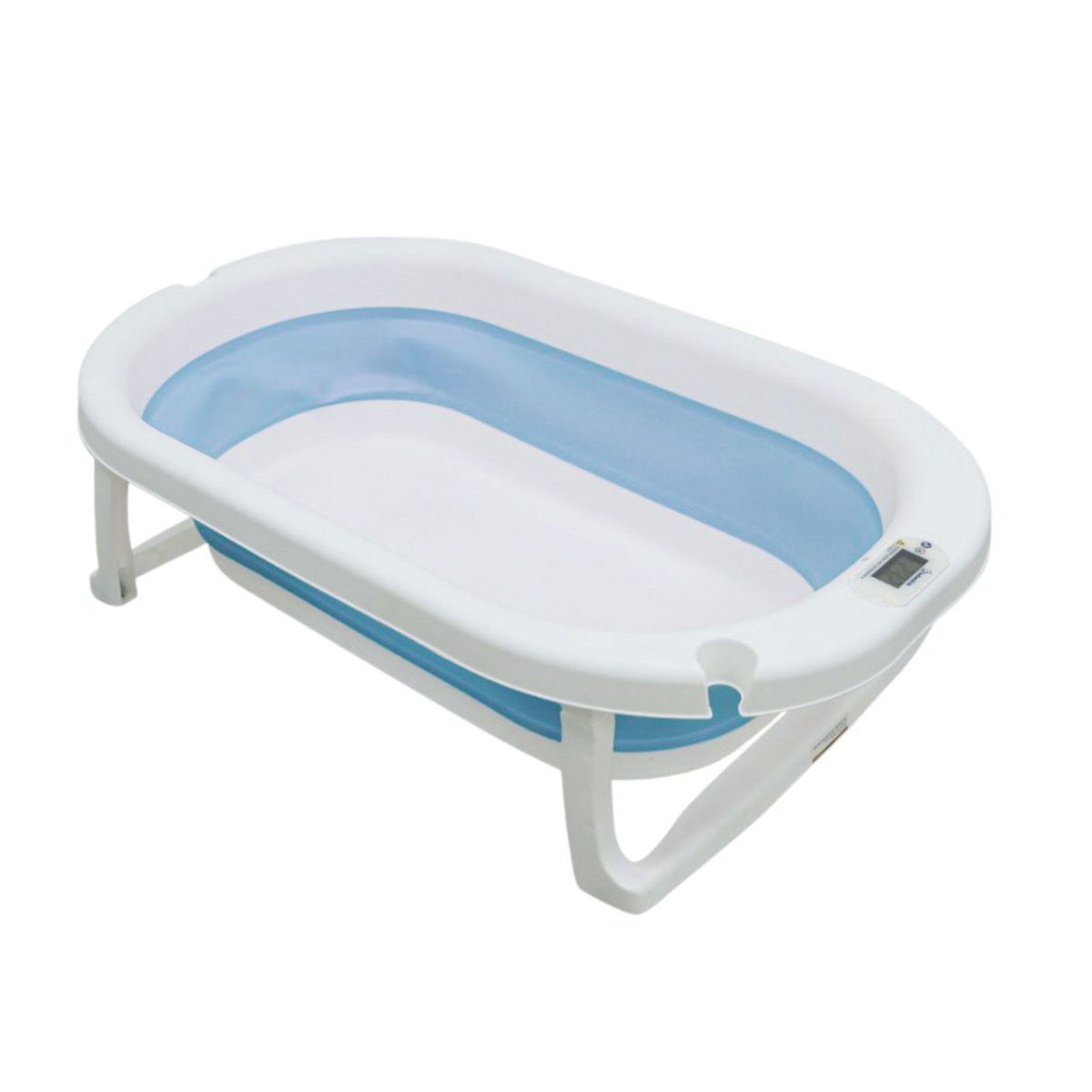 BEBESITOS - BAÑERA PLEGABLE CON TERMOMETRO MARCA BEBESITOS