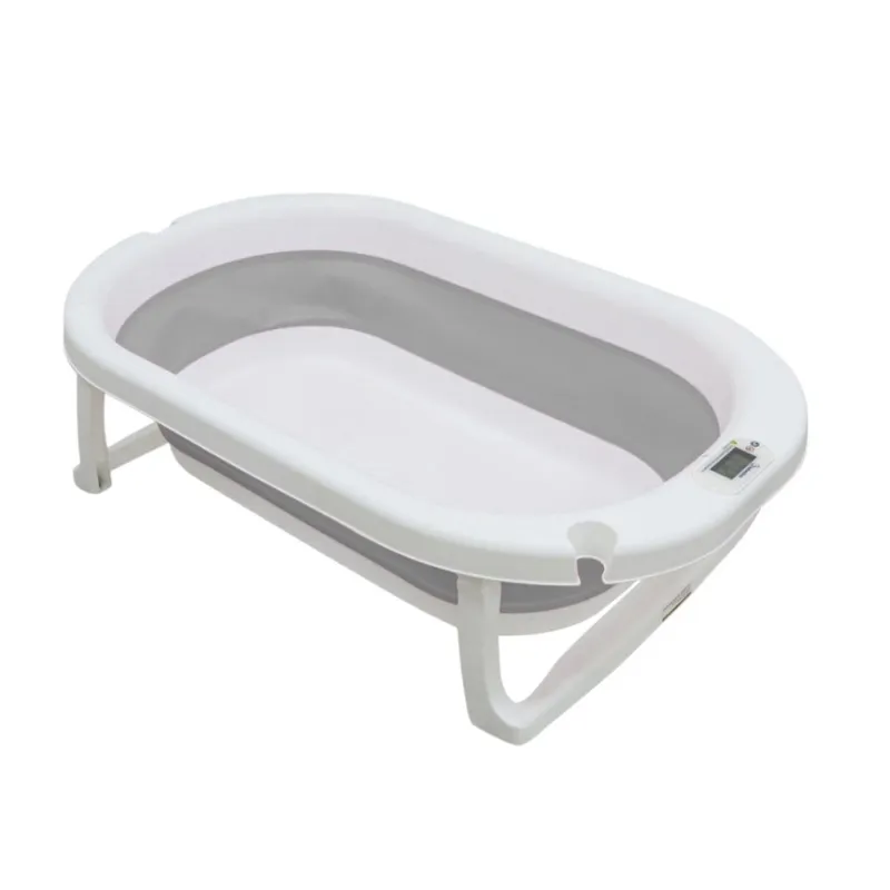 BEBESITOS - BAÑERA PLEGABLE CON TERMOMETRO MARCA BEBESITOS