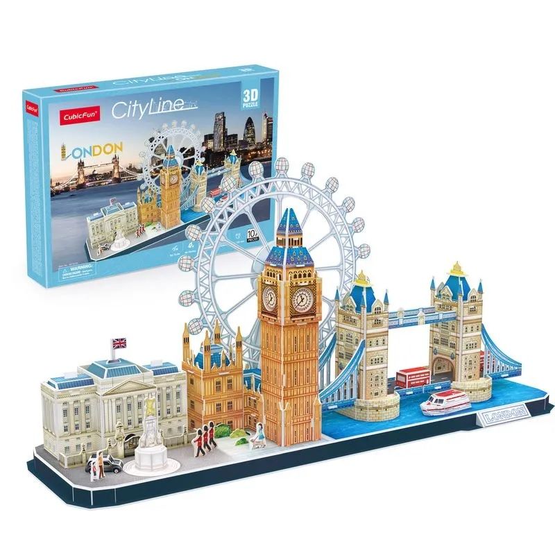 CUBICFUN - Rompecabezas 3D Ciudad de Londres - CubicFun