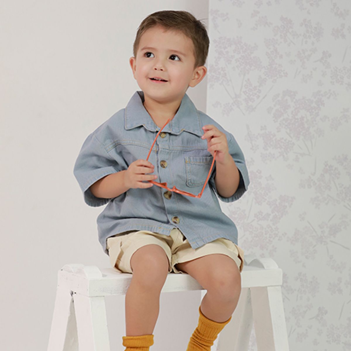BABY SAMUU - Camisa Casual de Jean Oliver