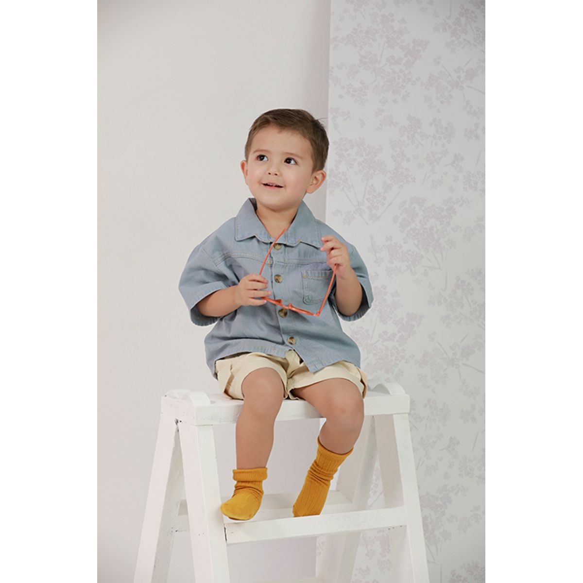 BABY SAMUU - Camisa Casual de Jean Oliver