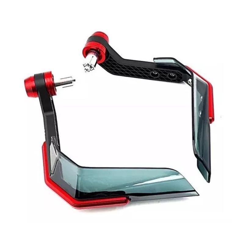 GENERICO - Corta Vientos Hand saver de lujo para moto Universal