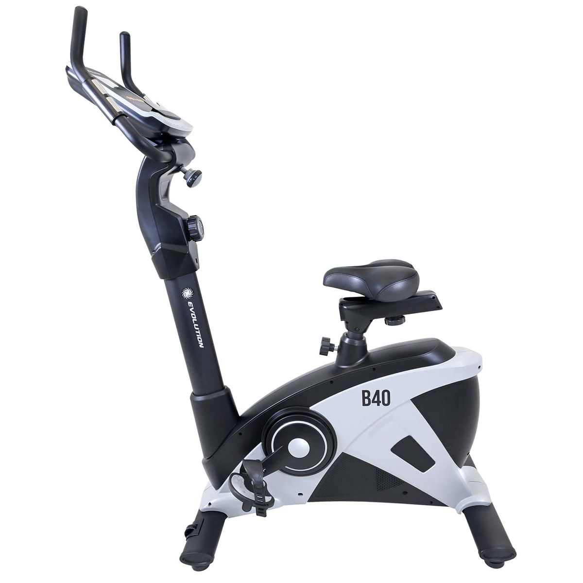 EVOLUTION FITNESS - Bicicleta Estática EVOLUTION B40 Volante 7 Kg Resistencia 15 niveles