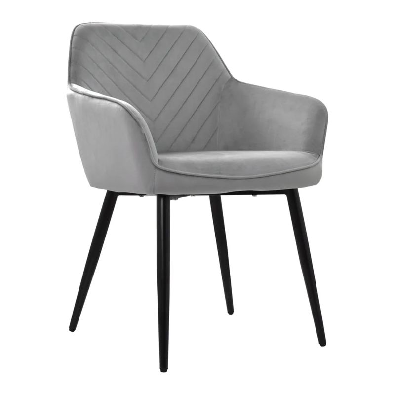BONNO - Silla De Diseño Milei Bonno Contemporánea Cómoda Color Gris