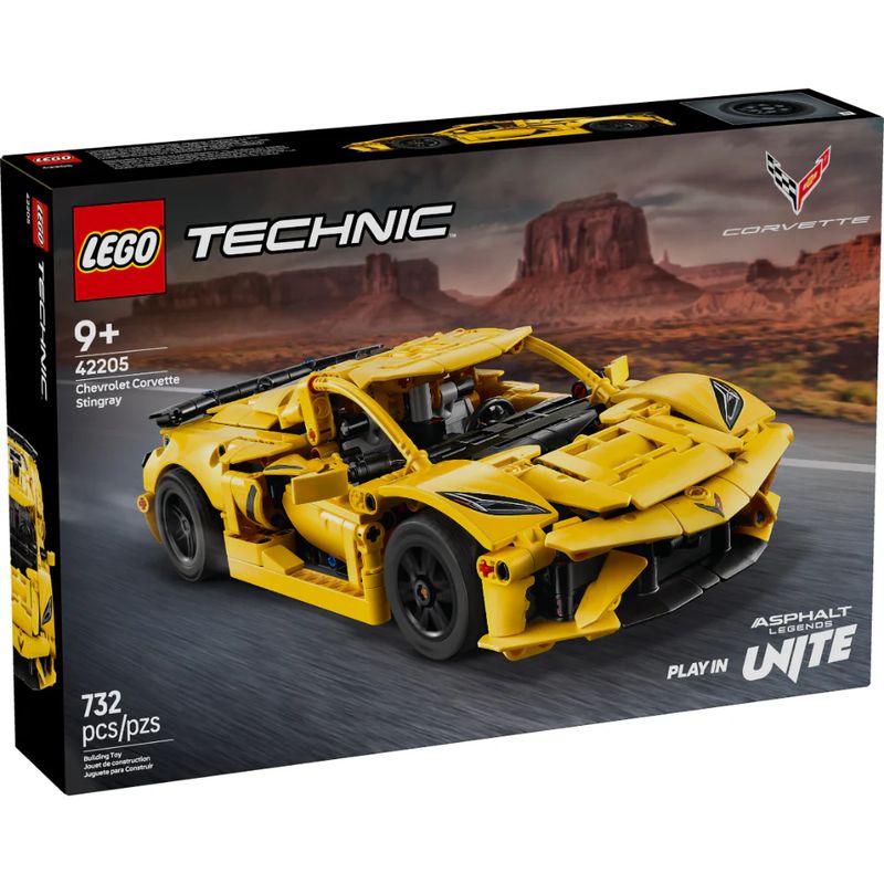 LEGO - Juego Lego Chevrolet Corvette Stingray 732 Piezas Para Niños