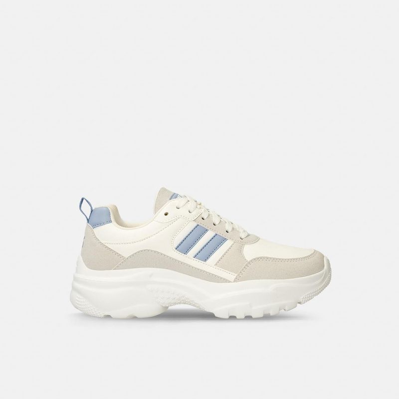 NORTH STAR - Tenis Para Mujer North Star Blanco-azul Julia Dare