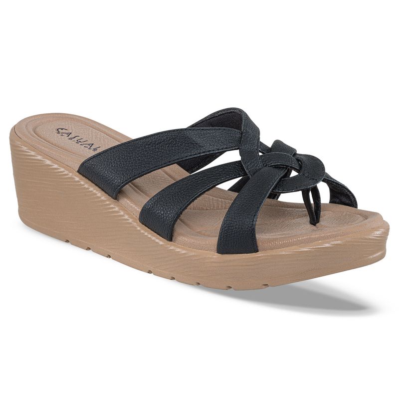 CROYDON - Sandalias Tacón Kamelia Negro para Mujer Croydon